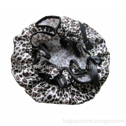 Satin Shower Cap with Custom Print (SCBG09-001)